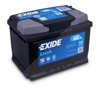 Exide Excell EB602 Starterbatterie 60Ah 540A EB602