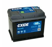 Exide EB620 Excell 62Ah 540A Autobatterie