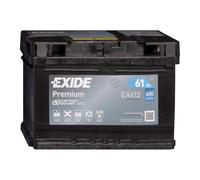 Exide Premium CARBON BOOST 2.0 EA612 12V 61Ah Autobatterie Starterbatterie