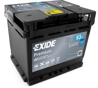 Exide EA530 Premium Carbon Boost Starterbatterie 12 V 53 Ah 540 A (EN)