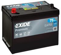 Exide EA755 Premium 75Ah Autobatterie