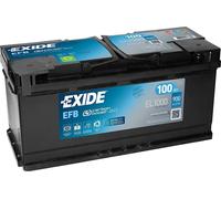 Exide EL1000 12V EFB Autobatterie 100Ah