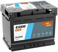 EXIDE Starterbatterie EFB EL600