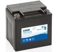 Exide exagm1231 Wasserfahrzeuge/Schneemobile, 12V - 30 AH - 380 A EN