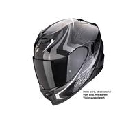 Exo 520 Evo Air Terra Integralhelm Motorradhelm, S S schwarz silber weiss