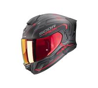 EXO-530 Air Slope Motorradhelm (Schwarzmatt/Rot), L (59)