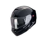 EXO-930 Evo Solid Motorrad Klapphelm Schwarz Glanz, S S schwarz glanz