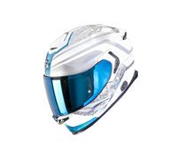Scorpion EXO-GT SP Air Arten Helm, weiss-blau, Größe M für Männer