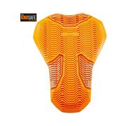 Exosafe D3O Motorrad Rückenprotektor , M M orange