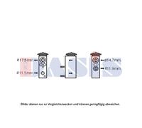Expansionsventil Klimaanlage AKS DASIS 840183N für Citroën Peugeot C3 I C2