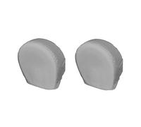 Explore Land ToughTire Reifen-Abdeckungen für LKW, SUV, Anhänger, Wohnmobil, Wohnmobil, Universal, passend für Reifendurchmesser 58,4-65,4 cm, Anthrazit, 2 Stück