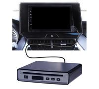 Externer CD-Player Für Auto Mit USB, AUX & FM-Sender, Schwarz