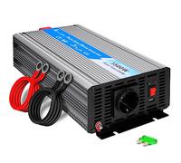 EXTRALINK Wechselrichter 12V auf 230V Reiner Sinus 1500W 3000W Spitze - Spannungswandler mit USB, Lüfter & 4-Fach Schutz - für Auto, Wohnmobil, Boot, Camping, empfindliche Geräte, Solar