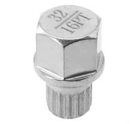 EXTRWORY 32/16PT Hohles Auto Radschloss Radmutter Schraube Demontage Schlüssel für BMW Diebstahlsicherung Sicherheit Stahl Werkzeug Silber 20 x 28 mm passend Zubehör