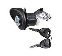 EXTRWORY Gepäckschloss mit integriertem Knopf und Schlüssel für Renault Twingo 2007-1993 Für Dacia Logan 2004-2012 Sandero 2008-2012 Schwarz