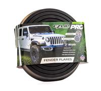 EZ-Lip Flares XL Breite Version Universal Radlaufleisten Kotflügel Verbreiterungen Flexible Fender aus Gummi