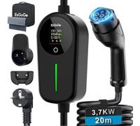 EzGoGo Typ 2 Ladekabel Schuko 3,7kW 20m EV Ladegerät für EVs & PHEVs E-Auto