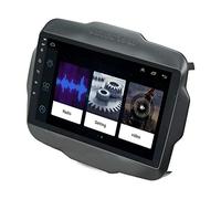 EZoneTronics Carplay Android Autoradio Stereo für Jeep Renegade 2015-2018 Touchscreen High Definition GPS-Navigationsspiegel Link WiFi Bluetooth USB-Player 2G RAM + 32G ROM