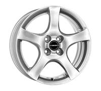 Borbet F brilliant silver 6.5x16 LK 4/108 ET 37.5 ML 72.5