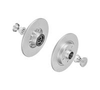 f.becker_line Bremsscheiben 001 Hinten Rechts Links passend für RENAULT Kangoo Be Bop /