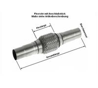 F.BECKER_LINE Flexrohr mit Anschlussrohr 60x100x220 mm (50510009)