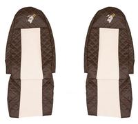 Sitzschonbezug F-CORE FX01 BROWN/CHAMP