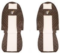 Sitzschonbezug F-CORE FX14 BROWN/CHAMP