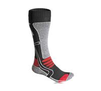 F-Lite Motorrad Damen Socken lang Schwarz/Rot, 35-38