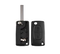 f. PEUGEOT CITROEN 2Tasten Klappschlüssel Gehäuse Rohling HU83 Schlüssel PKS05A