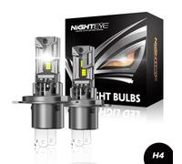 F rStvzo 2X H4 LED Scheinwerfer Mit Zulassung 70W 30000LM 6500K DRL Halogen Wei