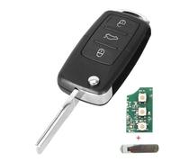 f. VW Seat Skoda Auto Schlüssel Platine 1J0959753DA 433 MHz + Chip ID48 VRK02F