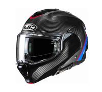 F100 Carbon Stan MC21 Klapphelm (schwarz / rot / blau), XS (53)