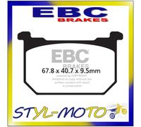 FA068HH Beläge Sinter Hintere EBC Kawasaki Z 1100 Lawson Replica 1984