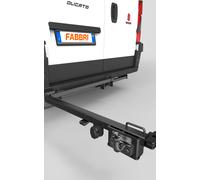 Fabbri Mose Schwenkadapter Fahrradträger Anhängerkupplung Fiat Ducato schwarz schwarz