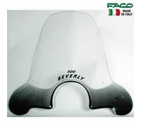 FACO 22431 Windschutzscheibe 4MM Mit Erweiterung Piaggio 250 beverly Tourer