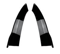 FACSER Hinten Stoßstange Seite Diffusor Für Mercedes Für Benz C Klasse W206 C200 C260 C300 Amg 2022-2023 Splitter Canard Spoiler Body Kit + Heckspoilerlippenflügel (Color : Glänzend schwarz)
