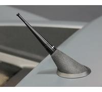 FOLIATEC Fact Design Antenne Autoantenne Typ Pin 2, Länge 9 cm, schwarz