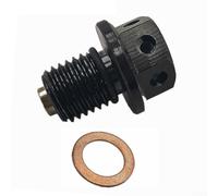 FACULX Ölablassschraube 12mm mit Magnet für Motorrad FACULX | Ölwanne - für robuste 6061-T6 für aluminium Legierung CNC gefräst für dichten Verschluss und Schutz vor Metallspänen im