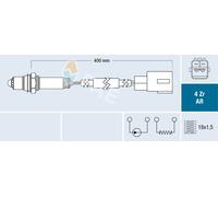 FAE Lambdasonde Regelsonde für Toyota Verso 1.8 1.6 Avensis Kombi Opel Astra J