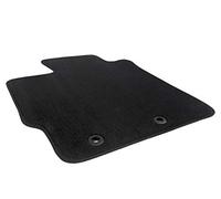 Fahrermatte für Toyota Yaris (XP13) 2010-2020 Velours Automatte Original Qualität Fahrermatte einzeln, Fahrerseite, schwarz