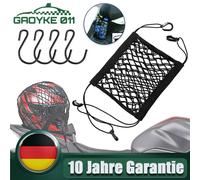 Fahrrad Cargo Net Gepäcknetz Motorrad Netz Helmnetz mit Haken Gepäckspanner DHL