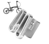 Fahrrad-Frontträger-Halterung, Klapprad, Aluminiumlegierung, Rahmen-Adapterhalterung, Ersatzteile mit Schrauben für College, Reisen, Lieferung, Straße, Berg, Outdoor, Camping