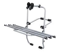 Fahrrad Heckträger - Fahrradträger Heckklappe - VDP Steelbike 3 - universal Auto Fahrradträger - Heckklappenträger mit Schienen - Fahrradheckträger fürs Auto - Befestigung Kofferraumklappe - 3 Räder