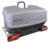 Fahrradträger ALIOTH 3 Räder Heckträger klappbar + Mizar Gepäckbox 300 Ltr