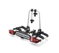 Volkswagen 000071105G Fahrradträger für Anhängevorrichtung AHV-Träger Heckträger, für 2X Fahrräder, großer Abklappwinkel, erweiterbar