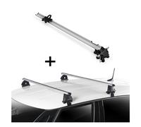 Fahrradträger Bike Pro + Dachträger EVO ALU für für Renault Captur 5 Türer ab 20