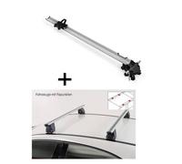 Fahrradträger Bike Pro + Dachträger VDP Delta kompatibel mit für Peugeot 5008 (No Rails) (5 Türer) 2009-2016