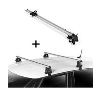 Fahrradträger Bike Pro + Dachträger VDP EVO ALU kompatibel mit für Opel Insignia A 4 Türer 2008-2017