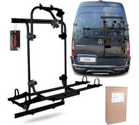 Fahrradträger hinten für Van und Wohnmobil für Crafter Sprinter Fahrrad Ok MTB Van -2 Fahrräder (6201837VWSchwarz)