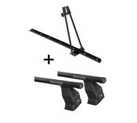 Fahrradträger ORION + Dachträger Menabo Tema Stahl kompatibel mit für Nissan Kubistar ab 2003